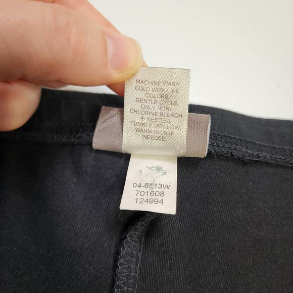 J Jill Womens Black Leggings Plus Size 2X Black Comfy Stretch Basic Lightweight - Picture 7 of 8